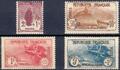 RF229/232, Philatélie50, Série de timbres de timbres de France, Orphelins de La Guerre