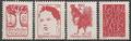 RF2772-2775 - Philatélie - Timbres de France N° Yvert et Tellier 2772 à 2775 - Timbres de collection