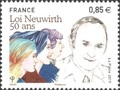 RF5121 - Philatélie 50 - Timbre de France 2017 N° YT 5121 - Cinquantenaire de la loi Neuwirth