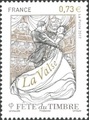 RF5130 - Philatélie 50 - Timbre de France 2017 N° YT 5130 - La valse