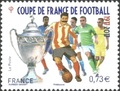 RF5145 - Philatélie 50 - Timbre de France 2017 N° YT 5145 - Coupe de France de football