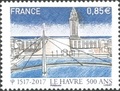 RF5166 - Philatélie 50 - Timbre de France 2017 N° YT 5166 - Le Havre