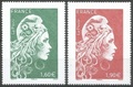 RF5286/87 - Philatelie 50 - Timbre de France N°Paire 5286 et 5287 - 2 timbres de France au Type Marianne d'Yz dit Marianne de l'engagée