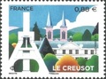 RF5345 - Philatélie 50 - Timbre de France 2019 N° YT 5345 - Le Creusot