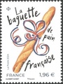 RF5776, Philatélie 50, Timbre de France N° 5776, La baguette de pain française, 2024