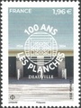 RF5802 - Philatélie 50 - Timbre de France N°YT 5802 - 100 ans des Planches de Deauville