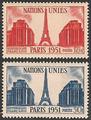 RF911-912 - Philatélie - Timbres de France N° Yvert et Tellier 911 à 912 - Timbres de collection