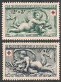 RF937-938 - Philatélie - Timbres de France N° vert et Tellier 937 à 938 - Timbres de collection