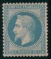 RFCL29Bchar115€ - Philatélie - Timbre de france classique N° Yvert et Tellier 29B charnière - Timbres classiques de France