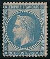 RFCL29Bchar - Philatélie - Timbre de france classique N° Yvert et Tellier 29B charnière - Timbres classiques de France