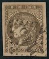 RFCL47d140€ - Philatélie - Timbre de france classique N° Yvert et Tellier 47d oblitéré - Timbres classiques de France