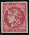 RFCL49char - Philatélie - Timbre de france classique N° Yvert et Tellier 49 charnière - Timbres classiques de France