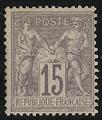 RFCL66-600€ - Philatélie - Timbre de france classique N° Yvert et Tellier 66 oblitéré - Timbres classiques de France