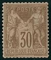RFCL69-70  - Philatélie - Timbre de france classique N° Yvert et Tellier 69 charnière - Timbres classiques de France