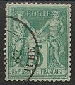 RFCL75 - Philatélie - Timbre de france classique N° Yvert et Tellier 75 oblitéré - Timbres classiques de France