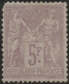 RFCL95* - Philatelie 50 - Timbre de France N° 95 Neuf charnière