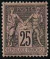 RFCL97-18 - Philatélie - Timbre de france classique N° Yvert et Tellier 18 charnière - Timbres classiques de France