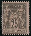 RFCL97-30 - Philatélie - Timbre de france classique N° Yvert et Tellier 18 charnière - Timbres classiques de France