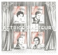RFF5174 - Philatélie 50 - Feuillet de France 2017 N° YT F5174, Acteurs et Actrices de théâtre et de cinéma