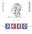 RFF5861 - Philatélie 50 - Feuillet de France N°YT F5861 – Marianne de Dulac - 2025