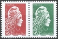 RFP5252/53 - Philatelie 50 - Timbre de France N°Paire 5252/53 - paire de timbres de France Marianne d'YZ au type Marianne engagée