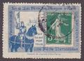 RFPUB137JEANNEDARC - Philatélie - Timbre N°YT 137 sur porte timbre Fête de jeanne d'arc - Timbre publicitaire