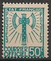 RFS4 - Philatélie - Timbre de France Service n° Yvert et Tellier 4 - Timbres de collection
