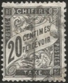 RFTAXE17O - Philatelie 50 - Timbre de France Taxe N°17 oblitéré
