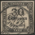 RFTAXE6O - Philatelie 50 - Timbre de France Taxe N° 6 oblitéré