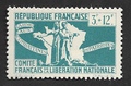 3  - Philatélie - timbres de France France Libre - timbre de France de collection