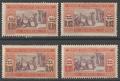 SEN91-94 - Philatelie - Timbres du Sénégal N° Yvert et Tellier 91 à 94 - Timbres de colonies françaises