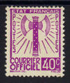 Service 3 - Philatelie - timbre de France Service - serie Francisque