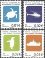 TAAF705/08 - Philatélie 50 – Timbre des terres australes et antarctiques françaises N° 705 à 708