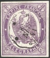 Telegr4OTTB - Philatélie 50 - Timbre Télégraphe N° 4 qualité TTB