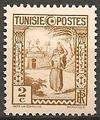 TUN162 - Philatelie - Timbre de Tunisie N° Yvert et Tellier 162 - Timbres de colonies françaises