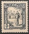 TUN163 - Philatelie - Timbre de Tunisie N° Yvert et Tellier 163 - Timbres de colonies françaises