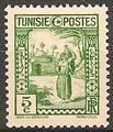 TUN164 - Philatelie - Timbre de Tunisie N° Yvert et Tellier 164 - Timbres de colonies françaises
