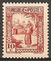 TUN165 - Philatelie - Timbre de Tunisie N° Yvert et Tellier 165 - Timbres de colonies françaises