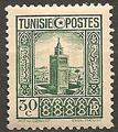 TUN169 - Philatelie - Timbre de Tunisie N° Yvert et Tellier 169 - Timbres de colonies françaises