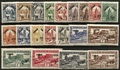 TUN185/204* - Philatelie 50 - Timbre de Tunisie N° Yvert et Tellier 185/204 série complète de 20  timbres de Tunisie Cinquantenaire de l'office postal tunisien
