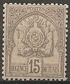 TUN24 - Philatelie - Timbre de Tunisie N° Yvert et Tellier 24 - Timbres de colonies françaises
