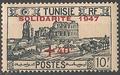 TUN313 - Philatelie - Timbre de Tunisie N° Yvert et Tellier 313 - Timbres de colonies françaises