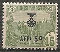 TUN84 - Philatelie - Timbre de Tunisie N° Yvert et Tellier 84 - Timbres de colonies françaises