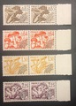VAR Préo 158-161a - Philatelie - timbres de France Préoblitérés avec variétés - timbres de collection