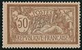 VAR120 - PhilatElie - Timbre de france n° Yvert et Tellier 120 avec variété - Timbres de france variétés