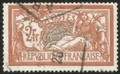 VAR145cO - Philatélie 50 - Timbre de France N°145c variété