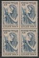 VAR762bloc4 - Philatélie - Timbre de france n° Yvert et Tellier 762 paire variété - Timbres de france variétés