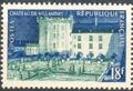 VAR995b, Philatélie 50, Timbre de France, Variété n° 995b, Château de Villandry, 1954
