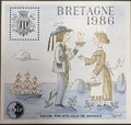 VARCNEP7Ac, Philatelie50.com, Variété Gilet jaune, Bretagne 1986