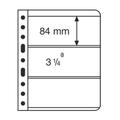 LE335106 - Philatélie - Recharges VARIO 3 poches horizontales - materiel de collection